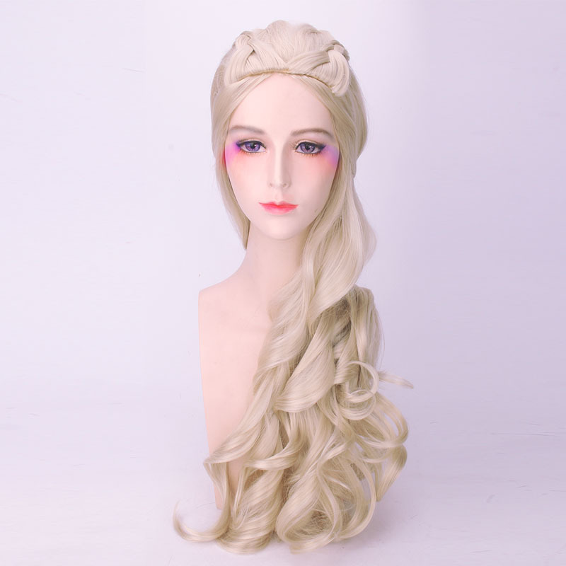 FESHFEN ウィッグ　コスプレ　ロング　カール　原宿　欧米風　フル ネット付き wig - ウインドウを閉じる