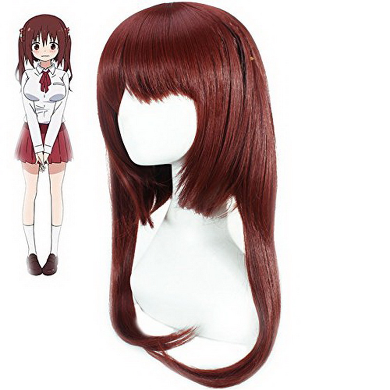 FESHFEN ウィッグ　コスプレ干物妹！海老名 菜々　ストレート　フル cosplay wig　xmky050504 - ウインドウを閉じる