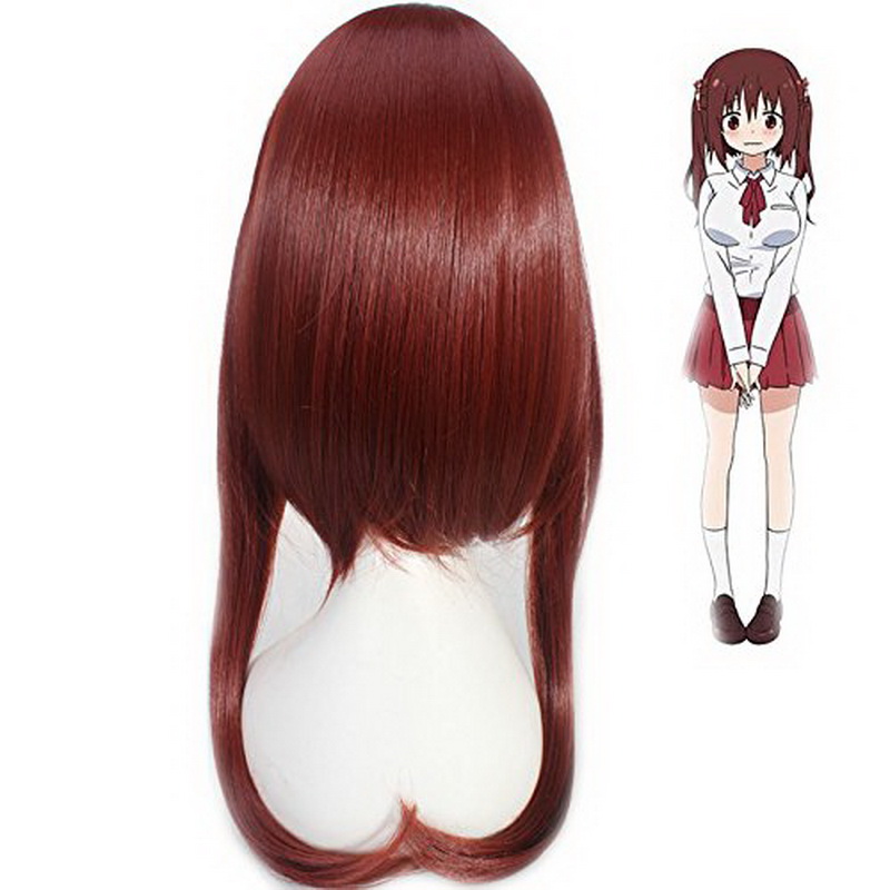 FESHFEN ウィッグ　コスプレ干物妹！海老名 菜々　ストレート　フル cosplay wig　xmky050504