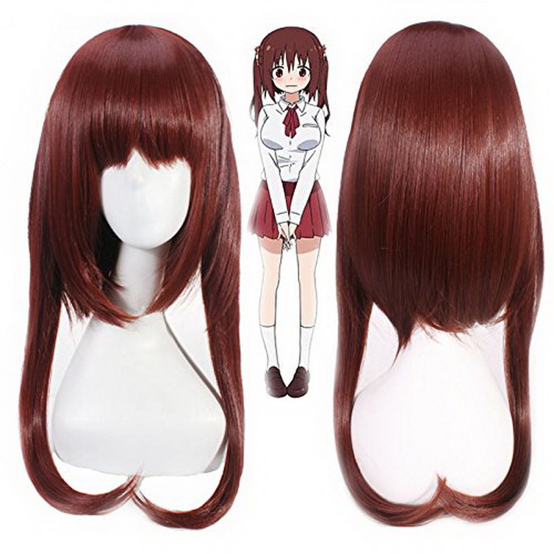 FESHFEN ウィッグ　コスプレ干物妹！海老名 菜々　ストレート　フル cosplay wig　xmky050504