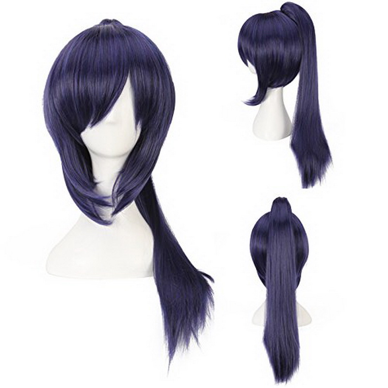 FESHFEN ウィッグ　コスプレ干物妹！本場 切絵　ポニーテール　ブルー　フル cosplay wig　xmky050505