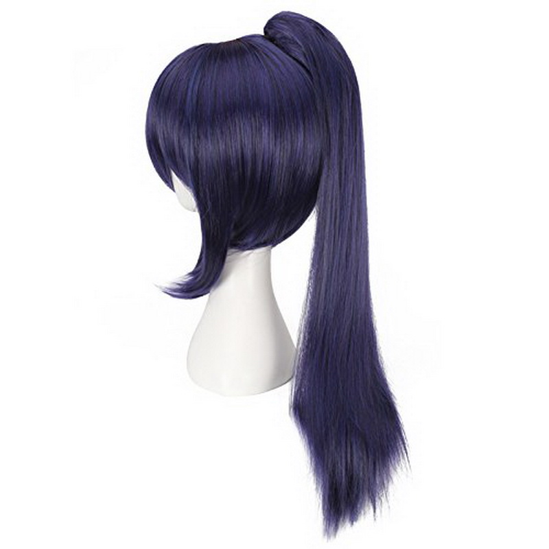 FESHFEN ウィッグ　コスプレ干物妹！本場 切絵　ポニーテール　ブルー　フル cosplay wig　xmky050505