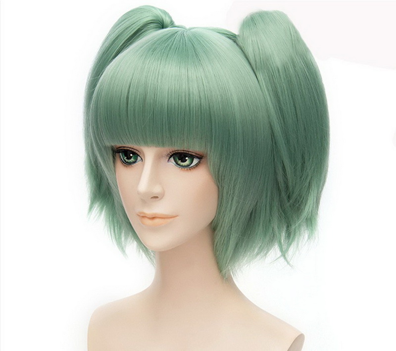 FESHFEN ウィッグ　コスプレ　暗殺教室茅野 カエデ グリン　ポニーテールフル cosplay wig　xmky050506 - ウインドウを閉じる