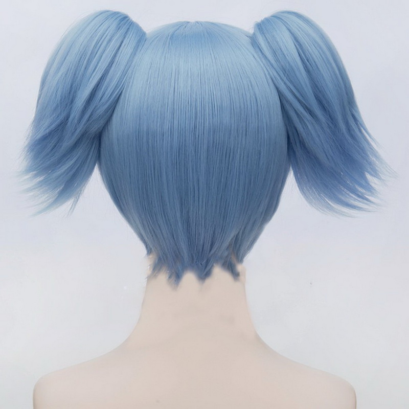 FESHFEN ウィッグ　コスプレ　暗殺教室潮田 渚風　ブルー　ポニーテールフル cosplay wig　xmky050507 - ウインドウを閉じる