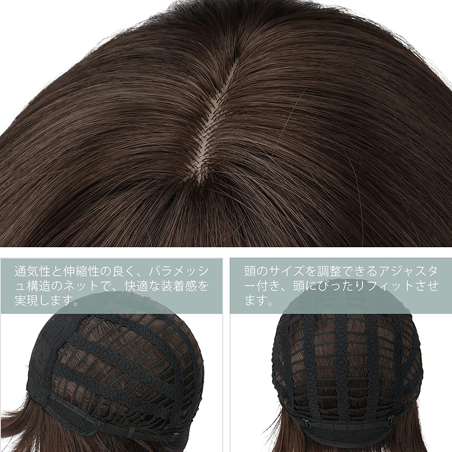 FESHFEN ウィッグ ボブ ショート レディーズ フルウィッグ ぱっつん前髪 wig 自然 かつら 女性 外向き おしゃれ カツラ 外はね 女装 日常 耐熱 ネット/櫛付き